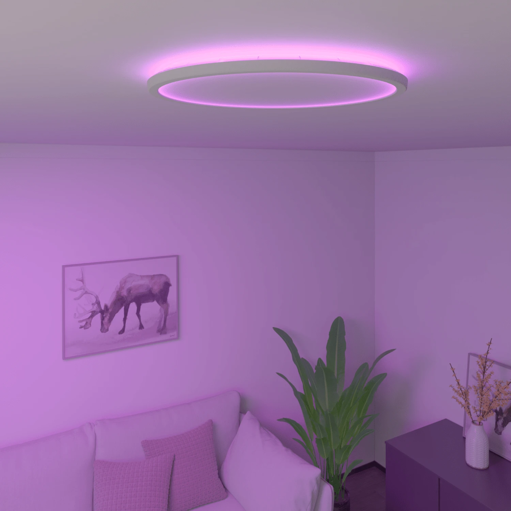 Miniatuur van Calex Smart Halo LED plafondlamp CCT 25W 1900lm IP54 - dimbaar (5301000700)