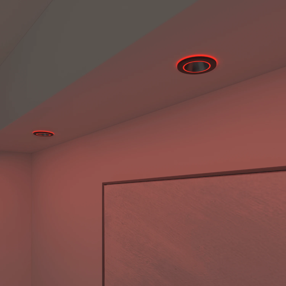 Miniatuur van Calex Smart Halo LED inbouwspot RGB en CCT 6.5W 340lm IP44 - dimbaar (5301001000)