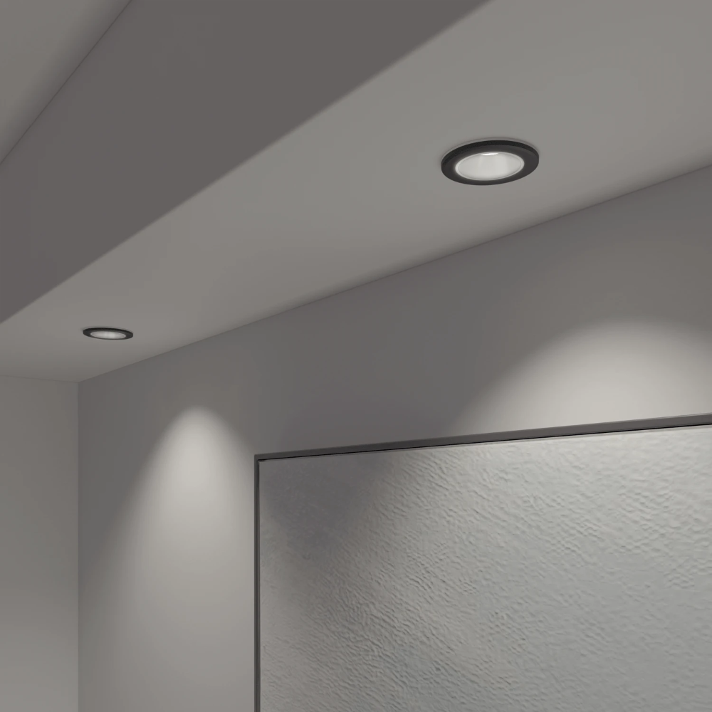 Miniatuur van Calex Smart Halo LED inbouwspot RGB en CCT 6.5W 340lm IP44 - dimbaar (5301001000)