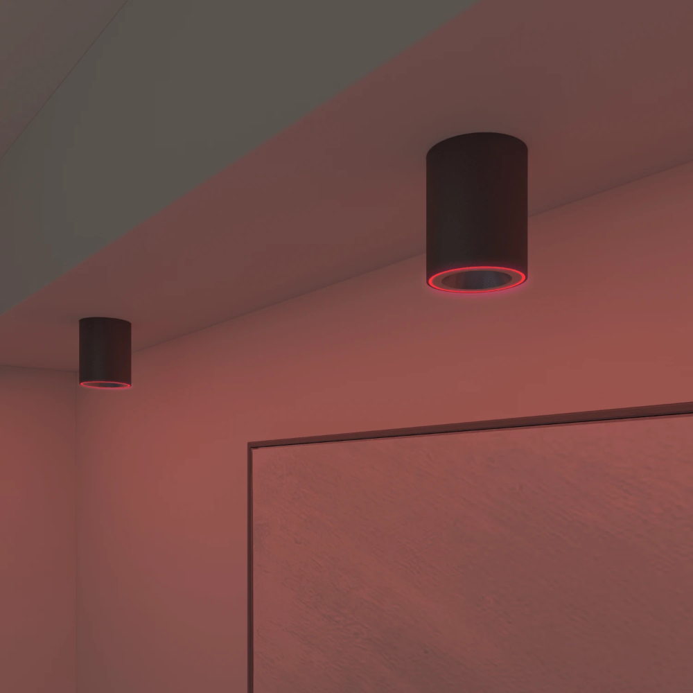 Miniatuur van Calex Smart Halo LED opbouwspot RGB en CCT 500lm IP20 - dimbaar (5301000800)