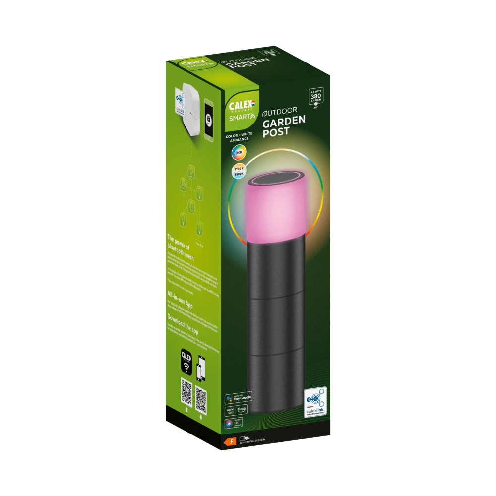 Miniatuur van Calex Smart Outdoor buitenverlichting sokkel RGB en CCT 4W 380lm IP44 (5401000400)