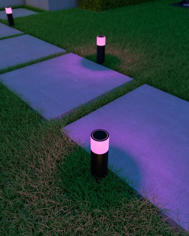 Miniatuur van Calex Smart Outdoor buitenverlichting sokkel RGB en CCT 4W 380lm IP44 (5401000400)