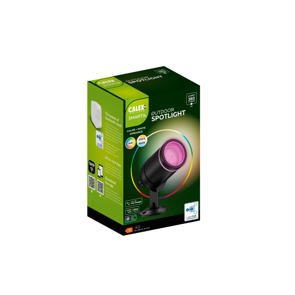 Miniatuur van Calex Smart Outdoor grondspot RGB en CCT 4W 380lm IP44 (429282)