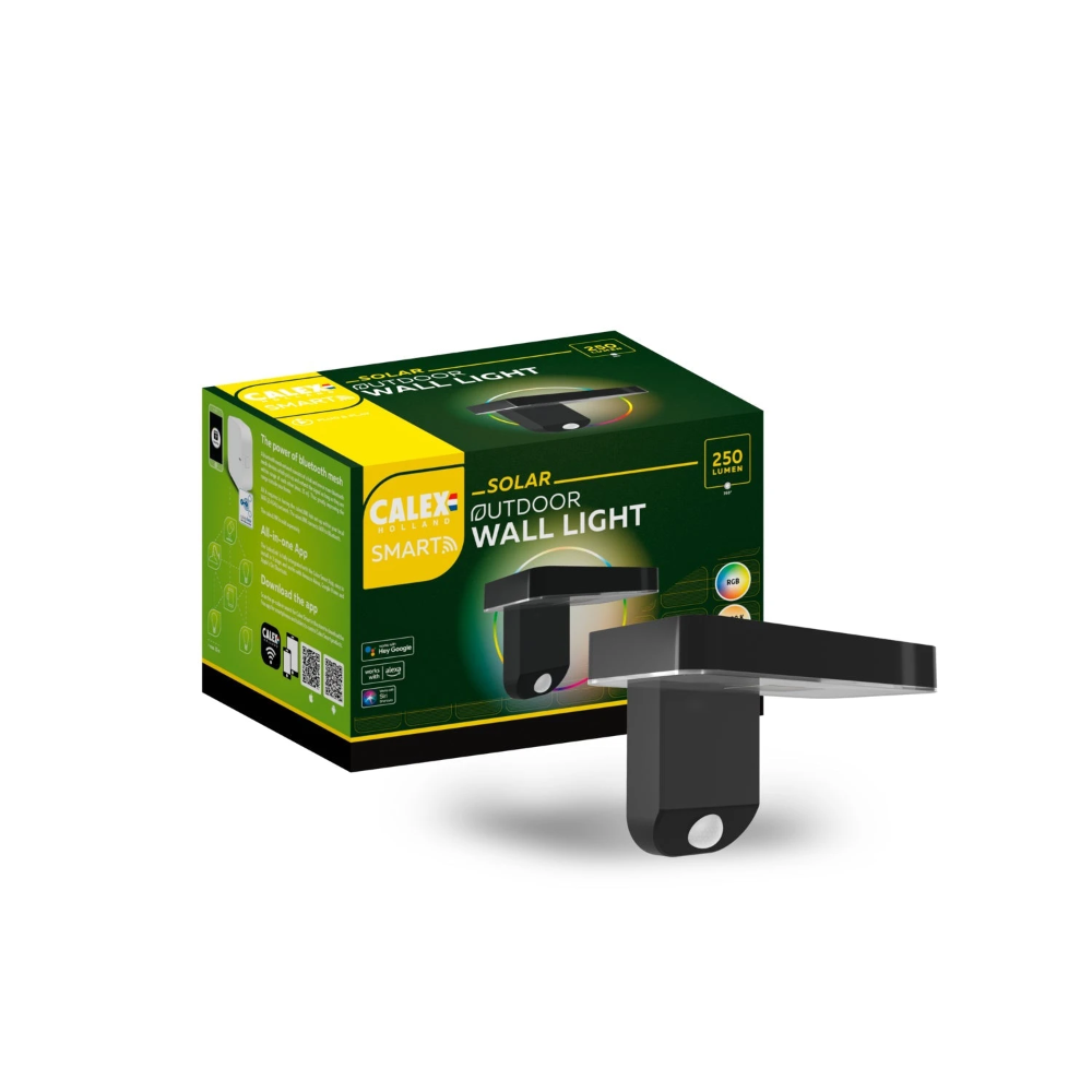 Miniatuur van Calex Smart Outdoor solar lantaarn RGB en CCT 6W 250lm IP44 (5401001900)