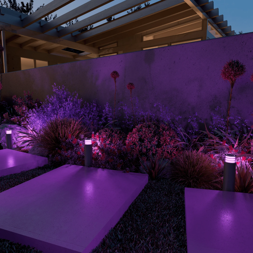 Miniatuur van Calex Smart Outdoor sokkellamp RGB en CCT 24V 4W 600lm IP44 (5401001700)