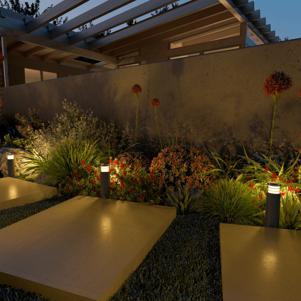 Miniatuur van Calex Smart Outdoor sokkellamp RGB en CCT 24V 4W 600lm IP44 (5401001700)