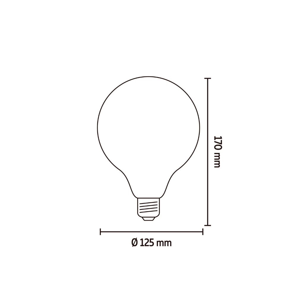 Miniatuur van Calex Smart LED lamp filament bol E27 CCT 7W 806lm - dimbaar (5101001600)