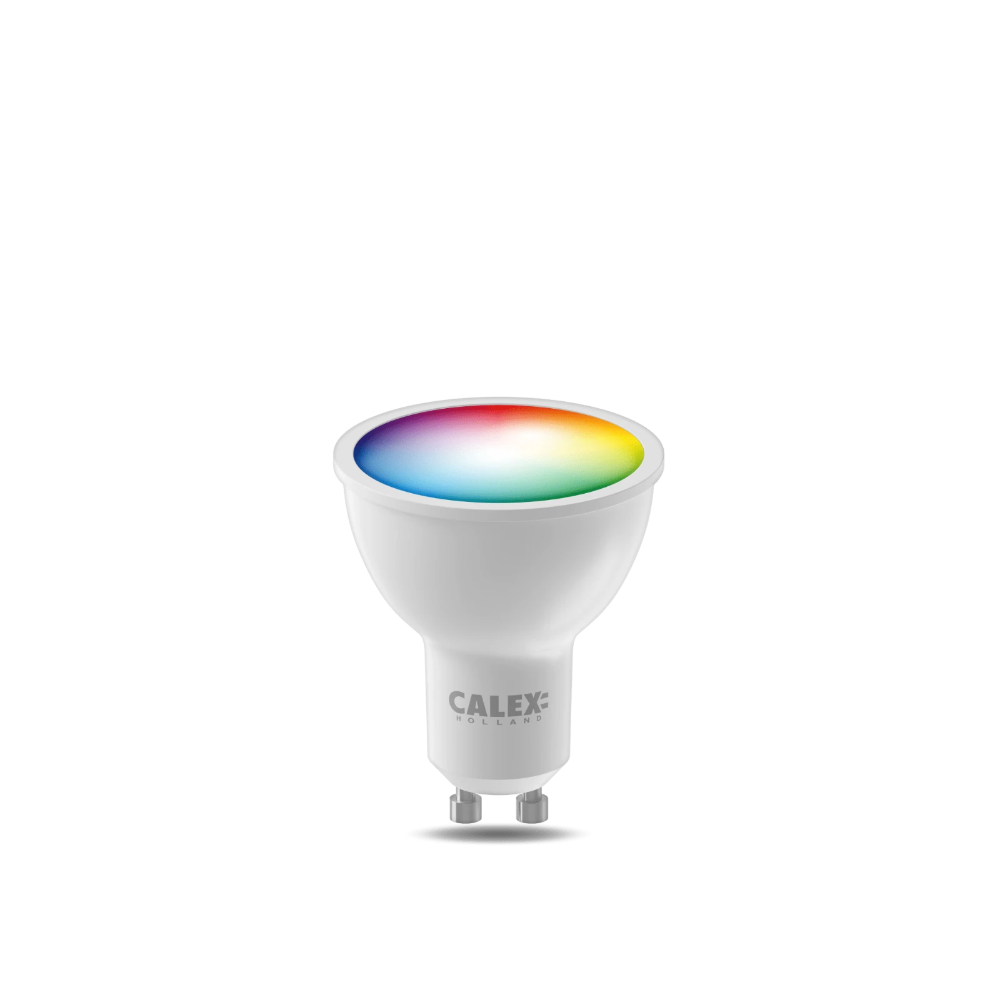 Miniatuur van Calex Smart LED lamp reflector GU10 RGB en CCT 4.9W 345lm - dimbaar (5001002600)