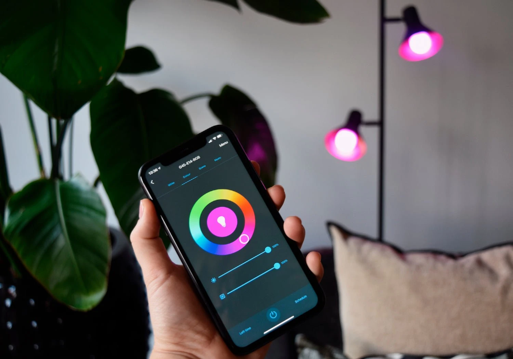 Miniatuur van Calex Smart LED lamp E27 RGB en CCT 9.4W 806lm - dimbaar (429004.2)