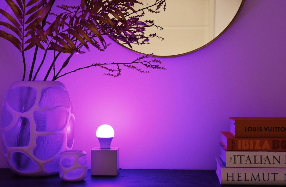 Miniatuur van Calex Smart LED lamp E27 RGB en CCT 9.4W 806lm - dimbaar (429004.2)