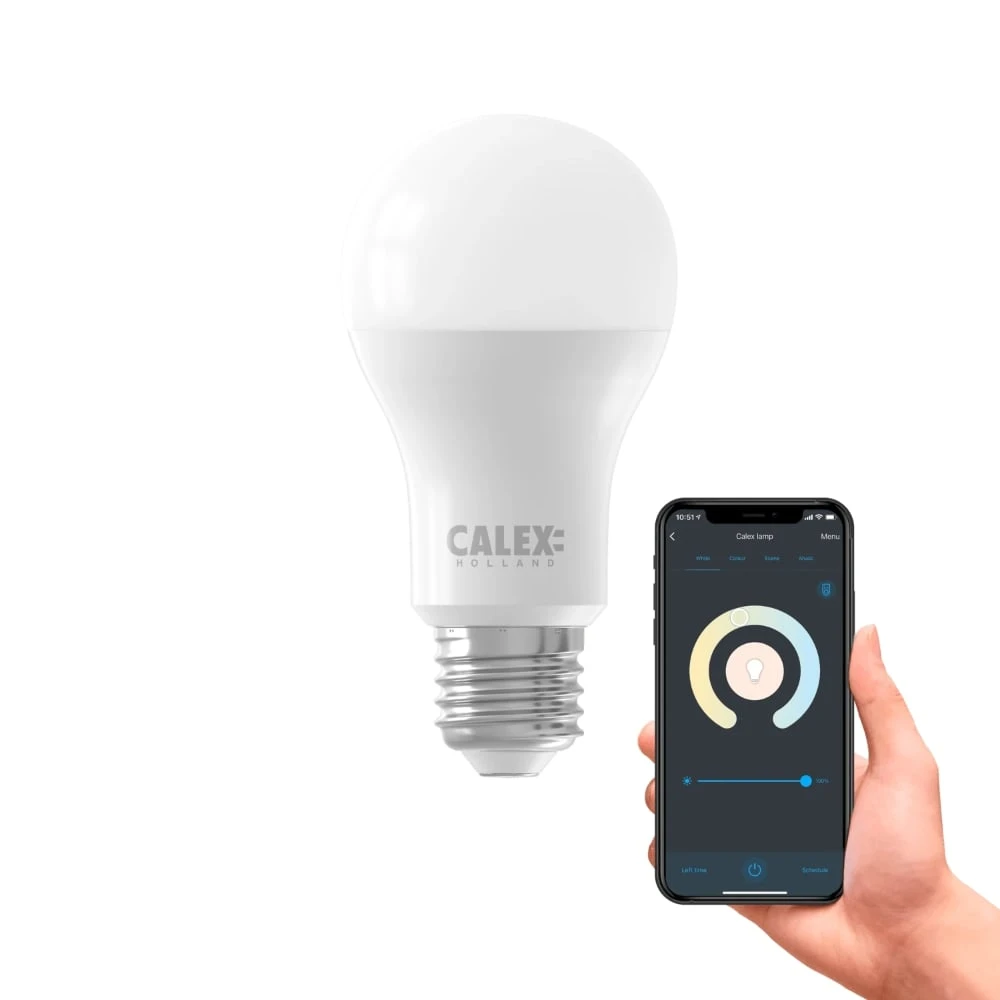 Miniatuur van Calex Smart LED lamp E27 CCT 9.4W 806lm - dimbaar (5001000800)