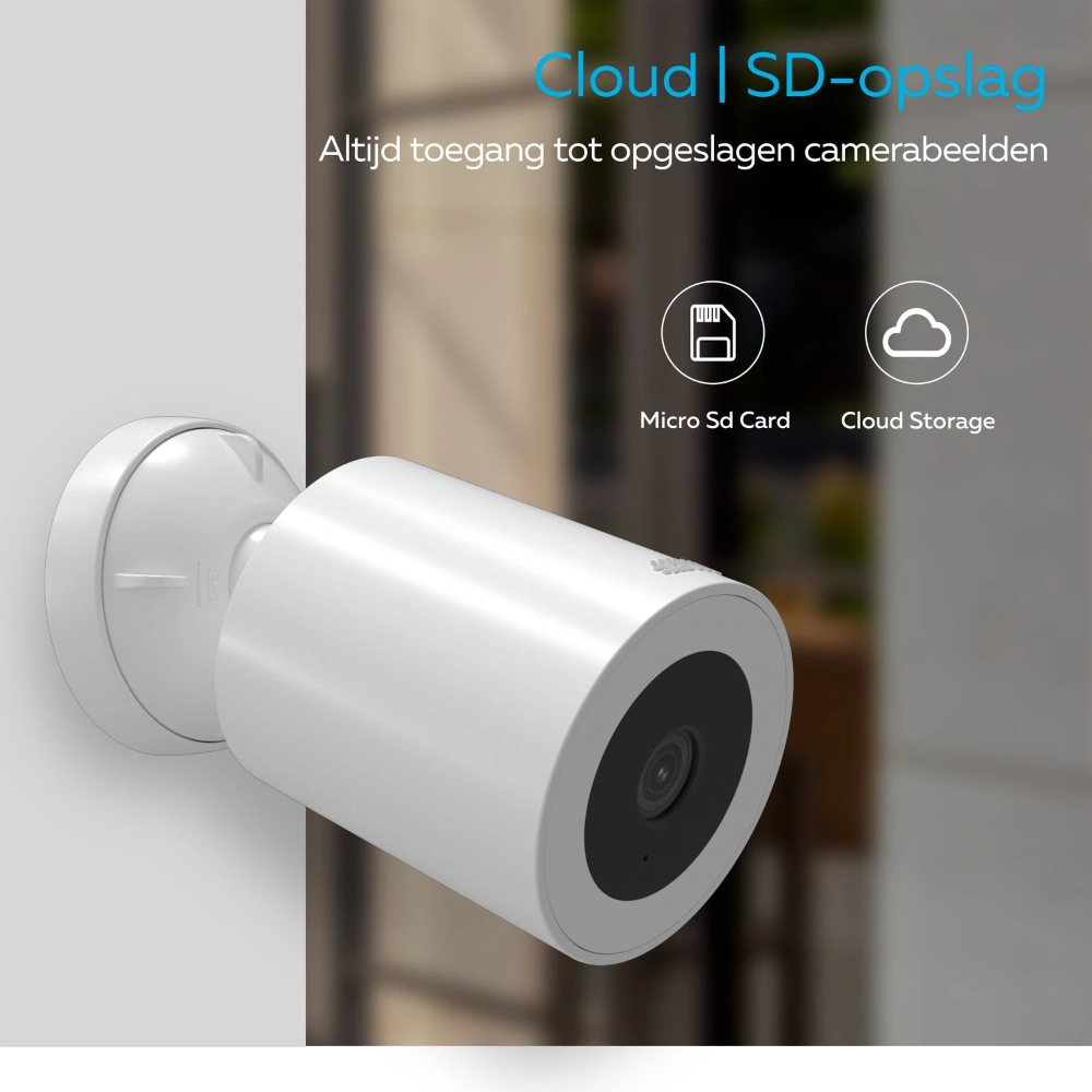 Miniatuur van Calex beveiliginscamera voor buiten 2K IP44 (5501000600)