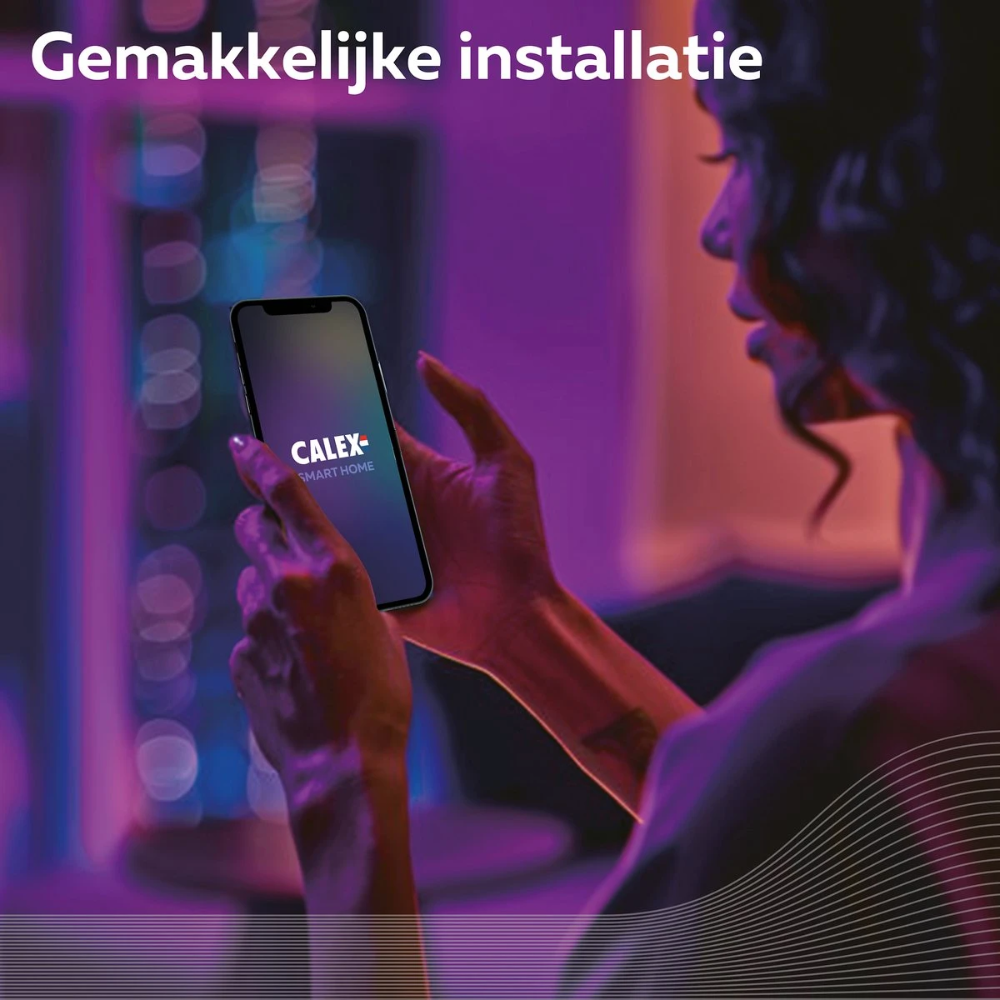 Miniatuur van Calex Smart Neon LED strip RGBIC 18W IP44 - 3 meter (6101000400)