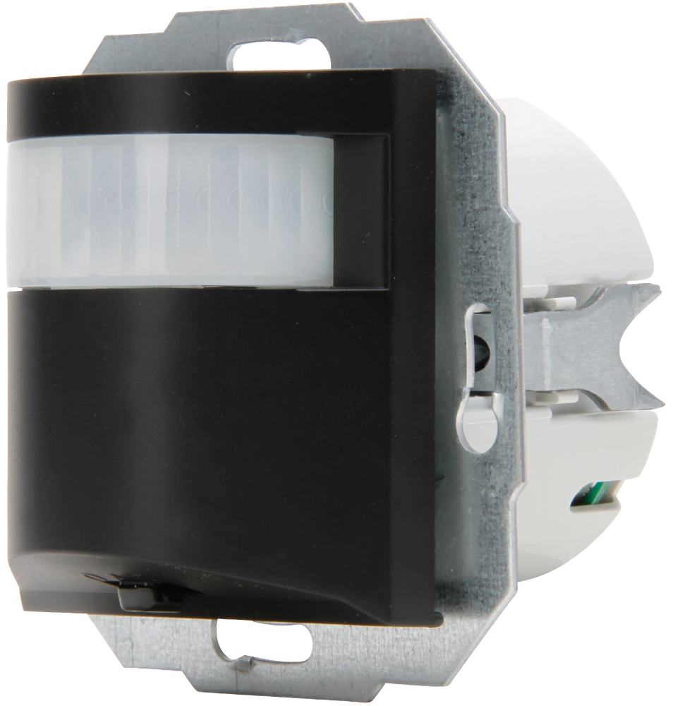 Miniatuur van Kopp HK07 bewegingsmelder inbouw infrarood 180 graden 2-draads 40-400W montage 1,1m - zwart mat (805850558)