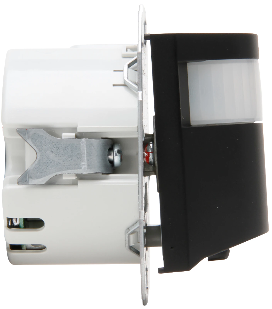 Miniatuur van Kopp HK07 bewegingsmelder inbouw infrarood 180 graden 2-draads 40-400W montage 1,1m - zwart mat (805850558)