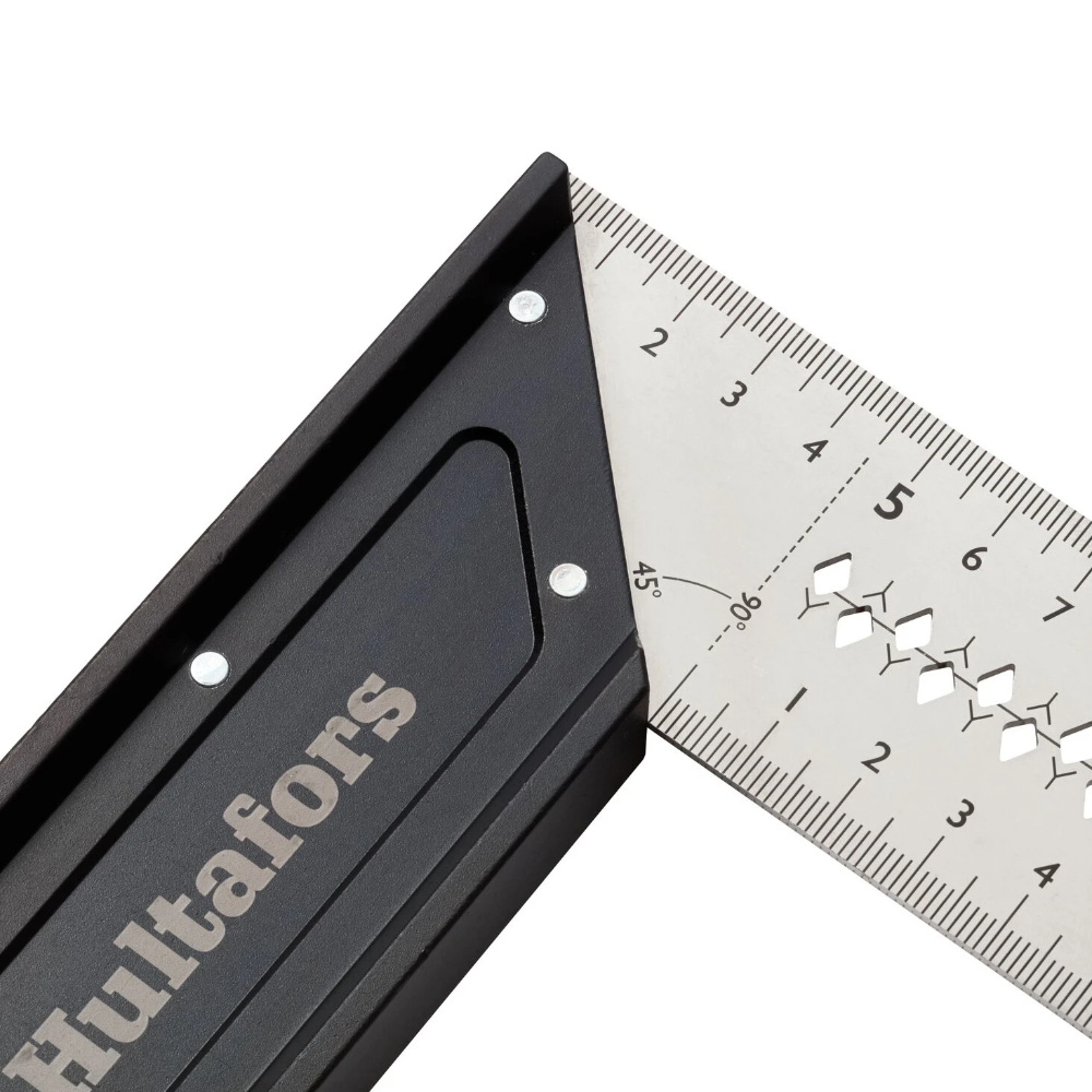 Miniatuur van Hultafors winkelhaak alu/rvs V 20 Professional 200mm (HU260303)