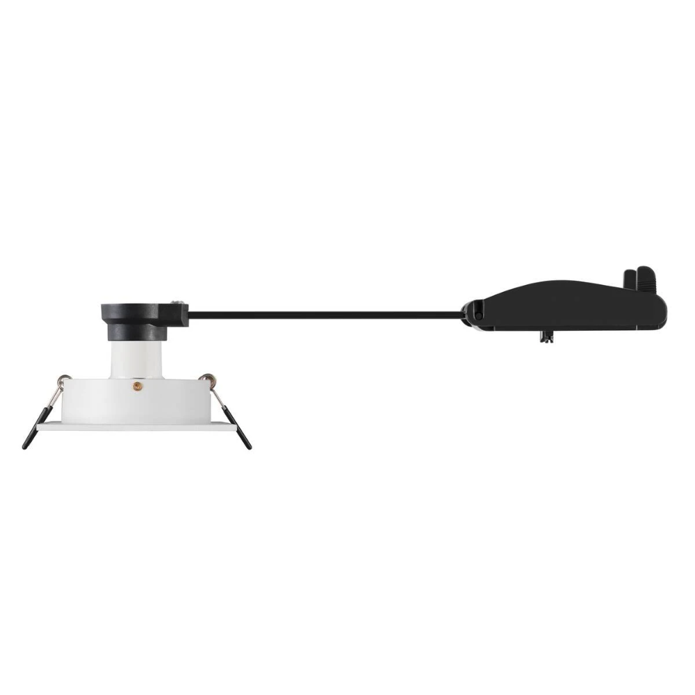 Miniatuur van SLV inbouwspot GU10 10W vierkant kantelbaar zaagmaat 75mm wit (1007377)