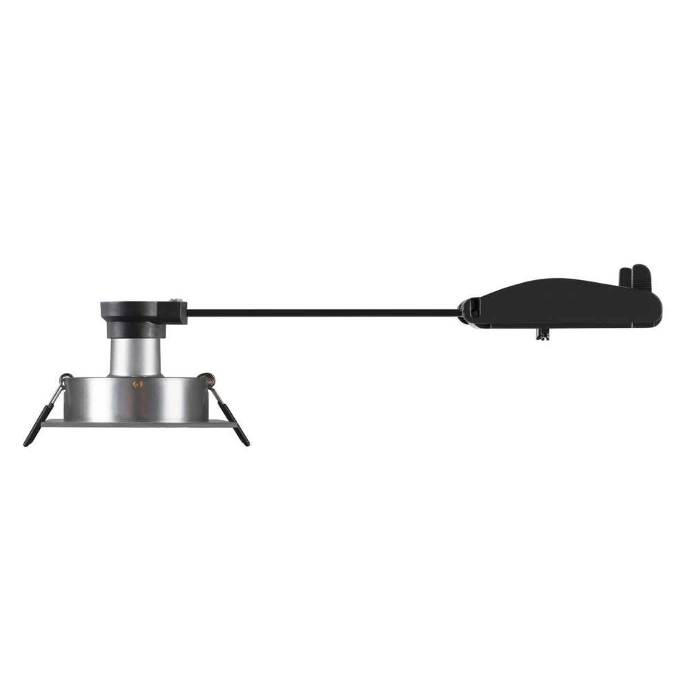 Miniatuur van SLV inbouwspot GU10 10W vierkant kantelbaar zaagmaat 75mm aluminium (1007379)