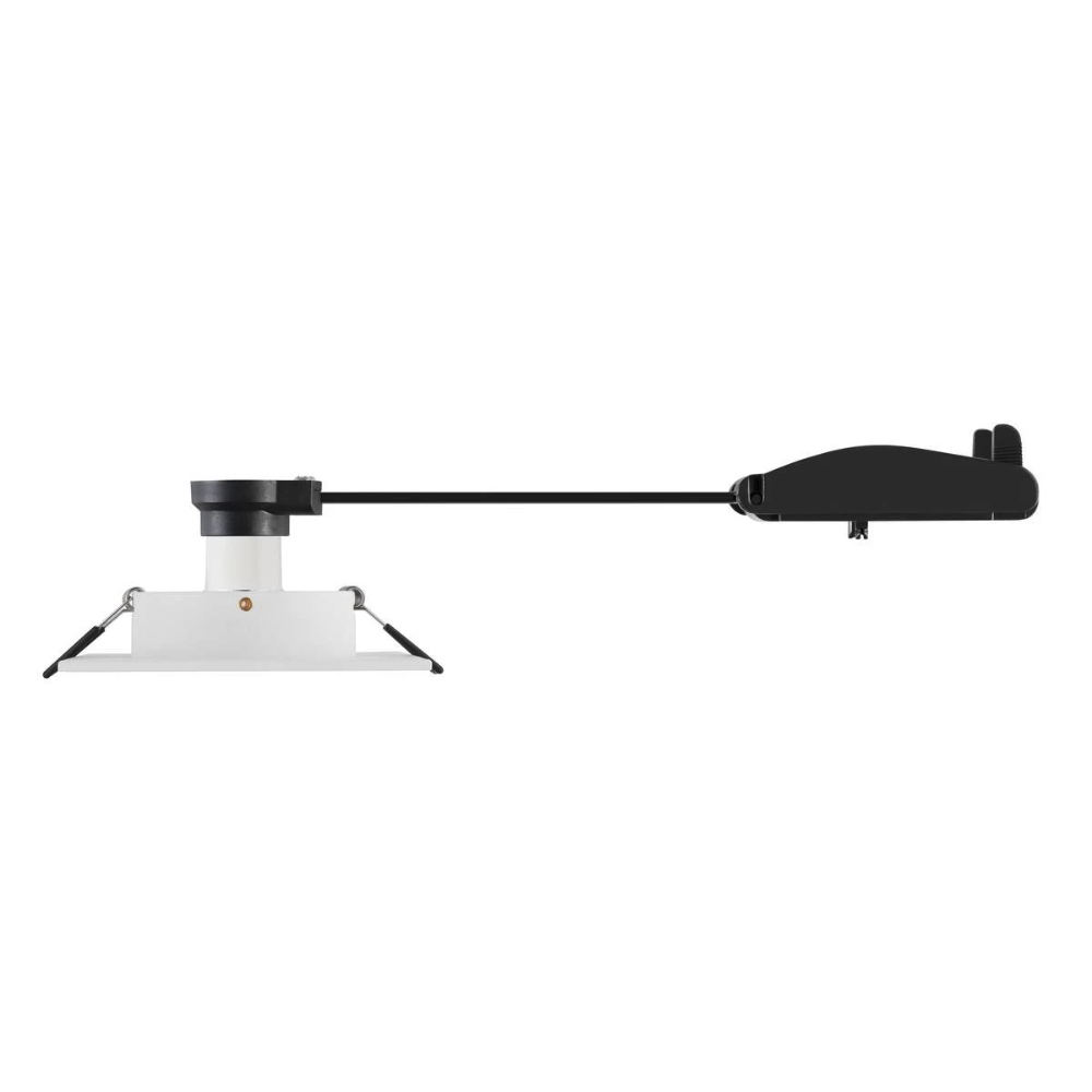 Miniatuur van SLV inbouwspot XL GU10 10W vierkant kantelbaar zaagmaat 75mm wit (1007627)