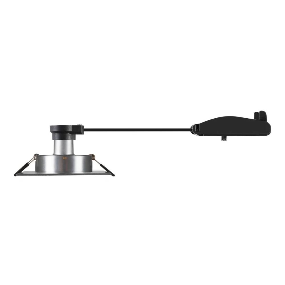 Miniatuur van SLV inbouwspot XL GU10 10W vierkant kantelbaar zaagmaat 75mm aluminium (1007629)