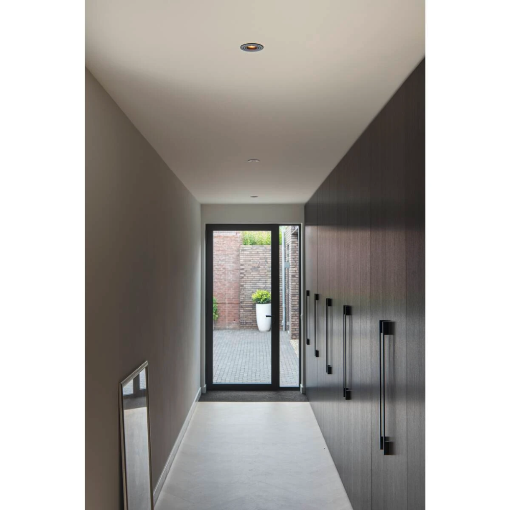 Miniatuur van SLV inbouwspot LED 8.3W 705lm warm wit 2700K rond kantelbaar zaagmaat 75mm dimbaar zwart (1007402)