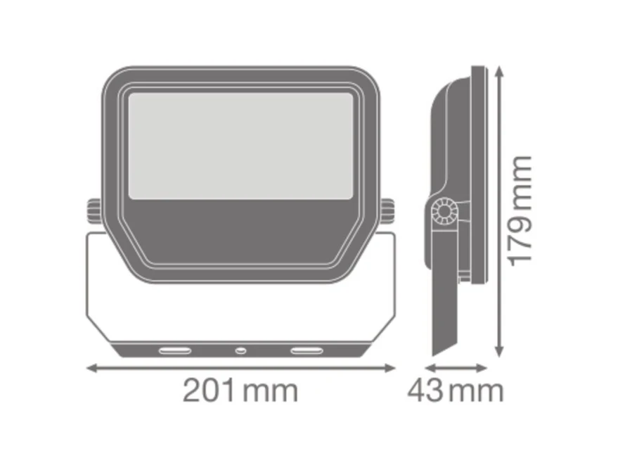 Miniatuur van Ledvance LED schijnwerper 41W 6000lm koel wit 4000K wit (7229825)