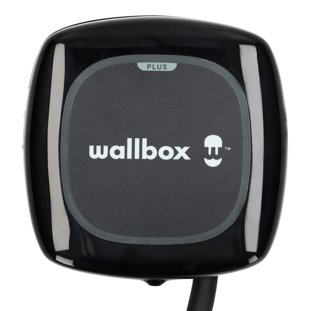 Miniatuur van Wallbox Pulsar Plus laadpaal (3,7 - 22kW) met 5 meter kabel - zwart met P1 poort module voor loadbalancing