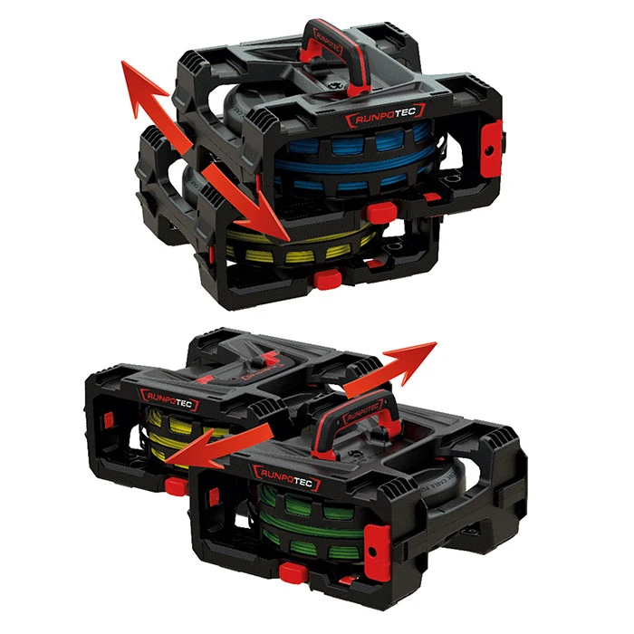 Miniatuur van Runpotec kabelafroller CB260 kabelbox modulair stapelbaar (10215)