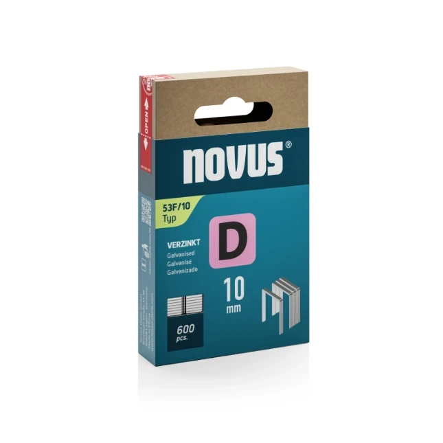 Miniatuur van Novus niet met platte draad D 53Fx10mm 600 stuks (042-0790)