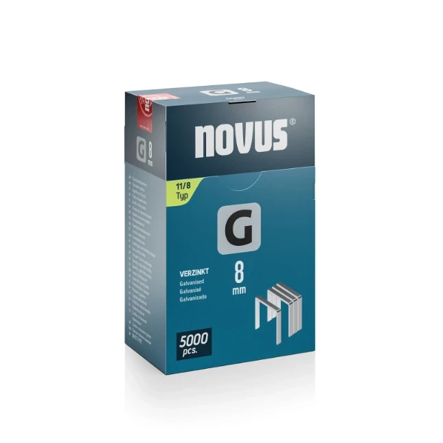 Miniatuur van Novus niet met platte draad G 11x8mm 5000 stuks (042-0766)