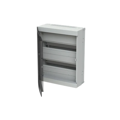 Miniatuur van ABB Vynckier Fix-o-Rail zekeringkast met doorzichtige deur 36 modules 335x450 (BxH) (4TBR661798C0200)