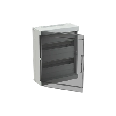 Miniatuur van ABB Vynckier Fix-o-Rail zekeringkast met doorzichtige deur 36 modules 335x450 (BxH) (4TBR661798C0200)