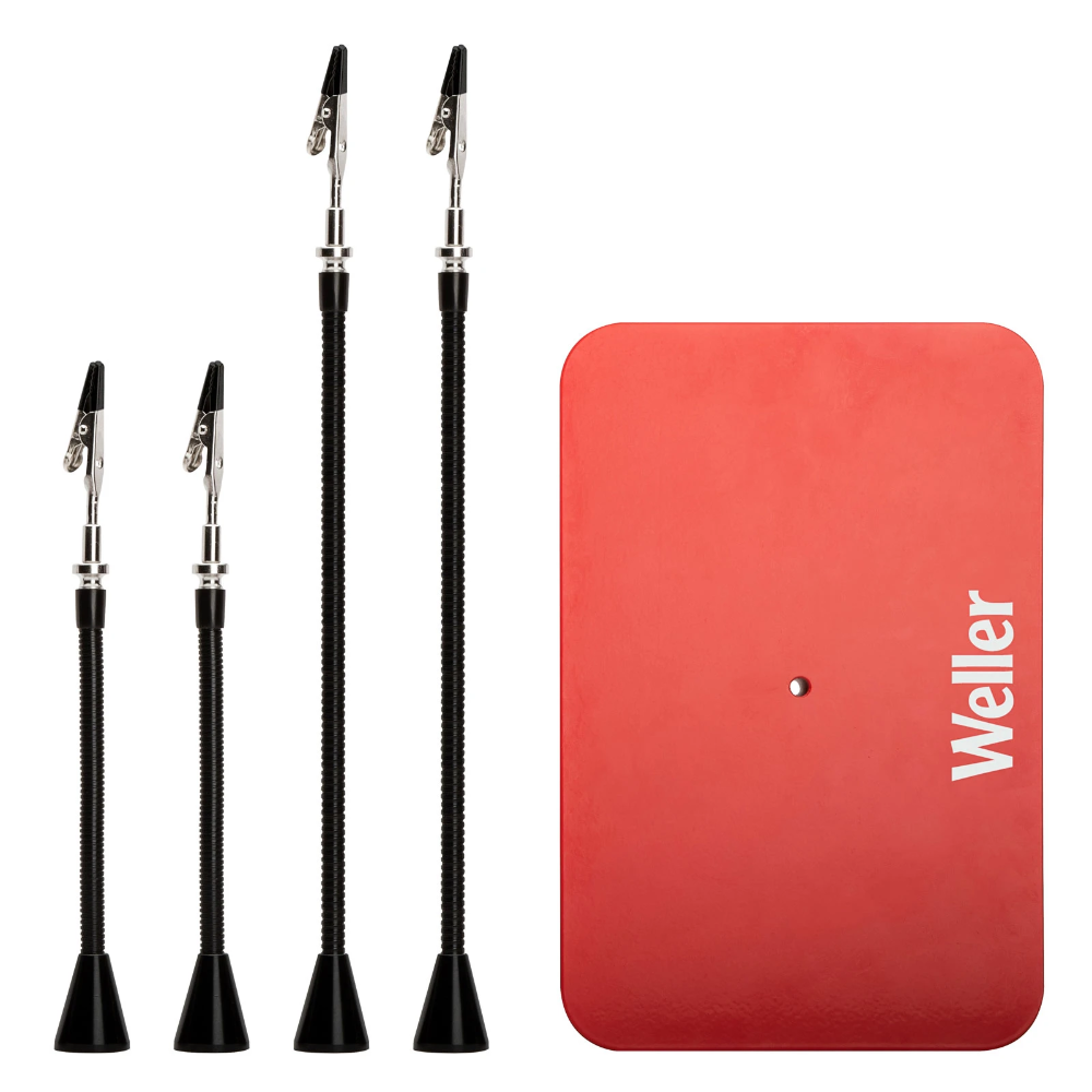 Miniatuur van Weller printplaathouder met vier magnetische armen (WLACCHHM-02EU)