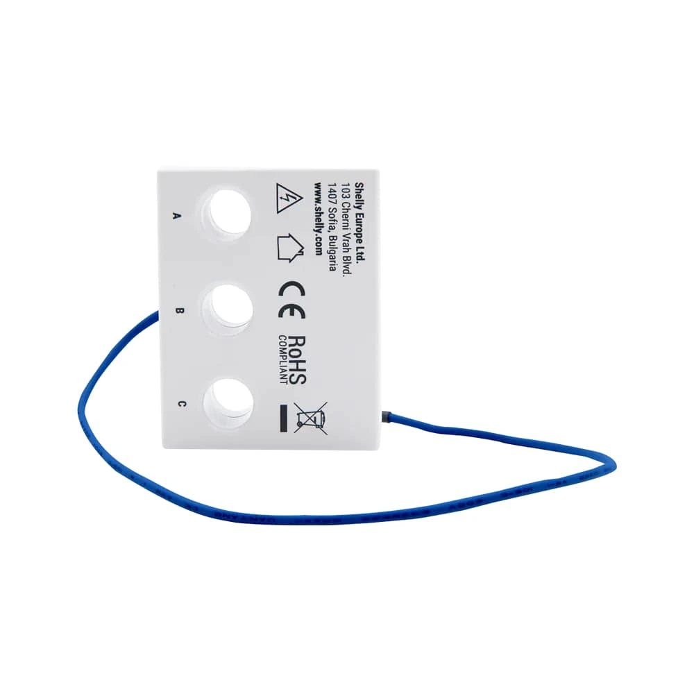 Miniatuur van Shelly energiemeter met platte aansluiting 3EM-63T Gen3 (S3EM-003CXCEU63-W)