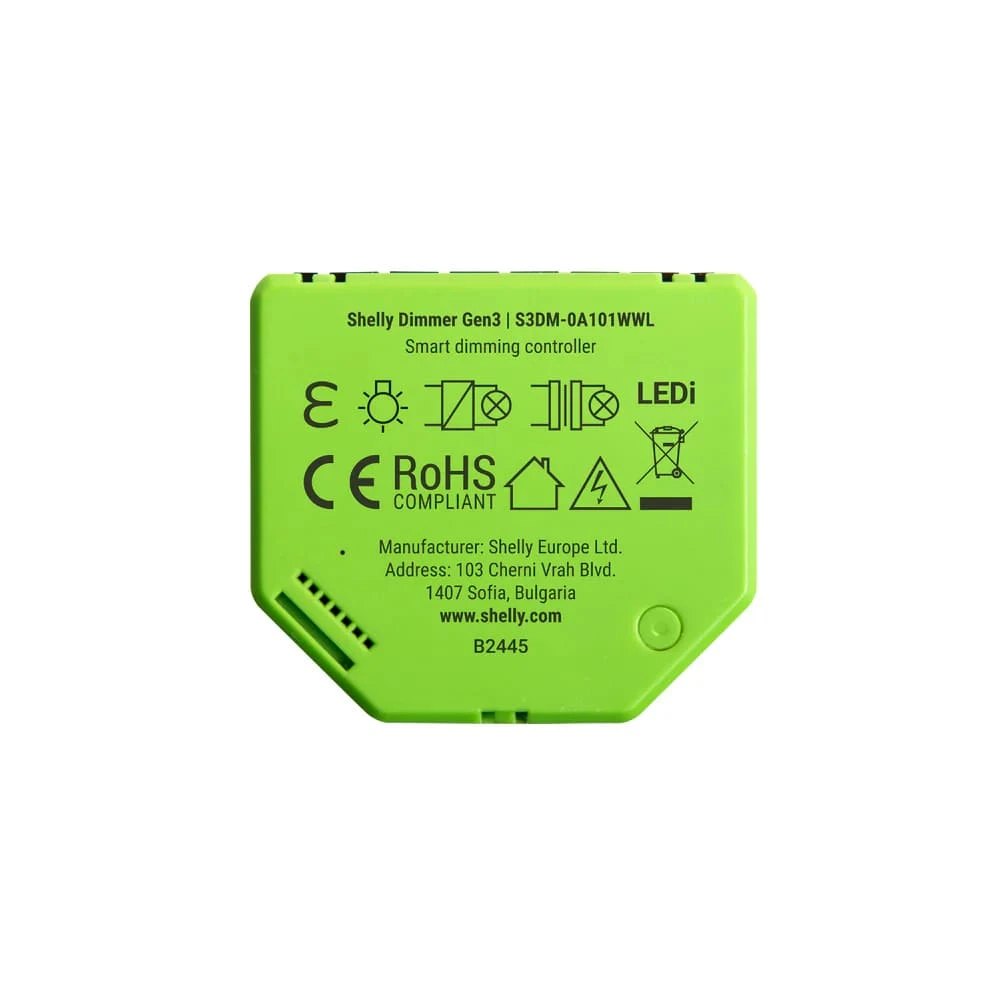 Miniatuur van Shelly dimmer Gen3 (S3DM-0A101WWL)