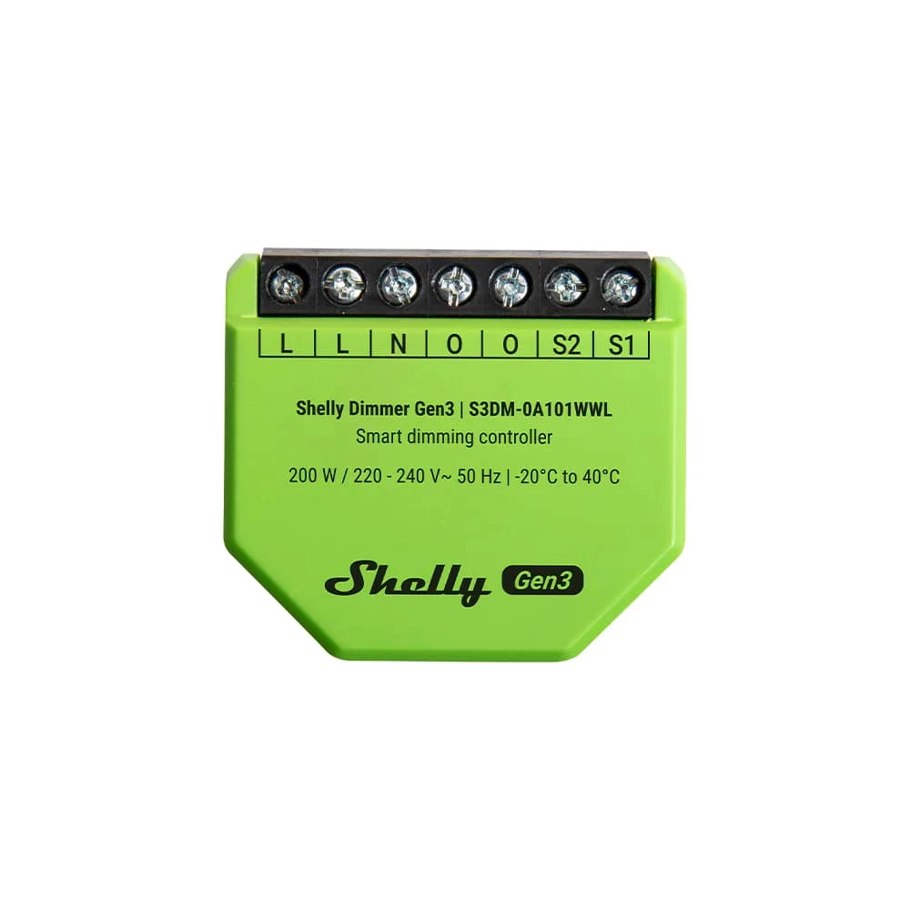 Miniatuur van Shelly dimmer Gen3 (S3DM-0A101WWL)