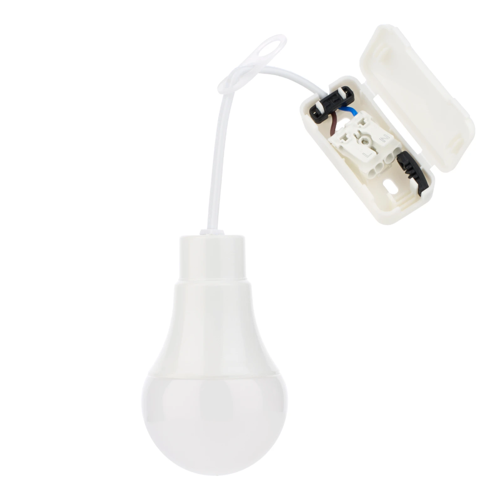 Miniatuur van Bailey LED verhuisfitting met lamp 11W 1055lm koel wit 4000K wit - per 3 stuks (146699)