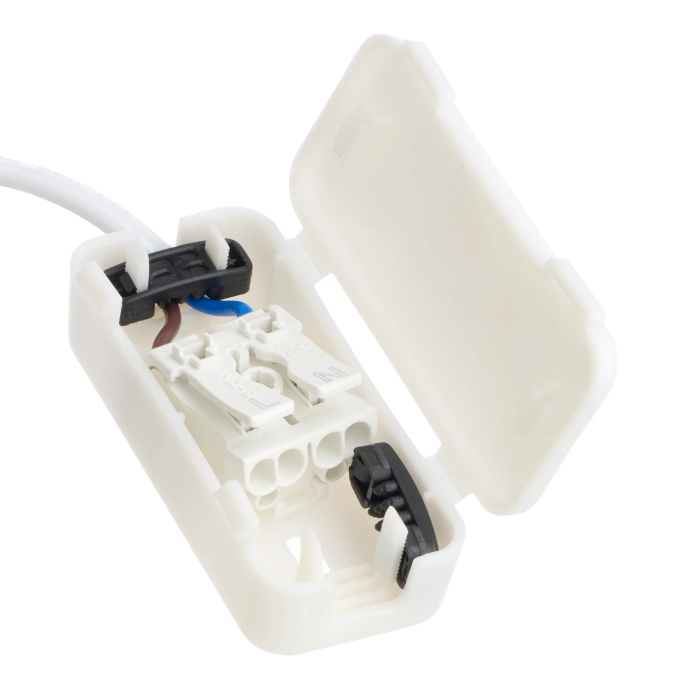 Miniatuur van Bailey LED verhuisfitting met lamp 11W 1055lm koel wit 4000K wit - per 3 stuks (146699)