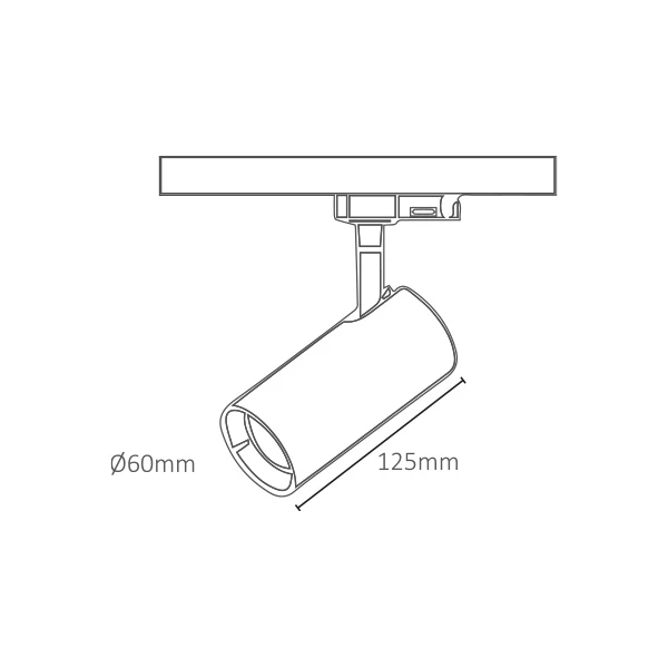 Miniatuur van INTERLight Next Multi LED opbouwspot 10W CCT 45° zwenkbaar - zwart (IL-TN10KSDB)