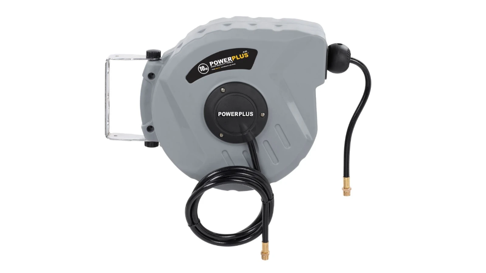 Miniatuur van PowerPlus luchtslanghaspel voor compressor max 12 bar 10 meter (POWAIR0215)