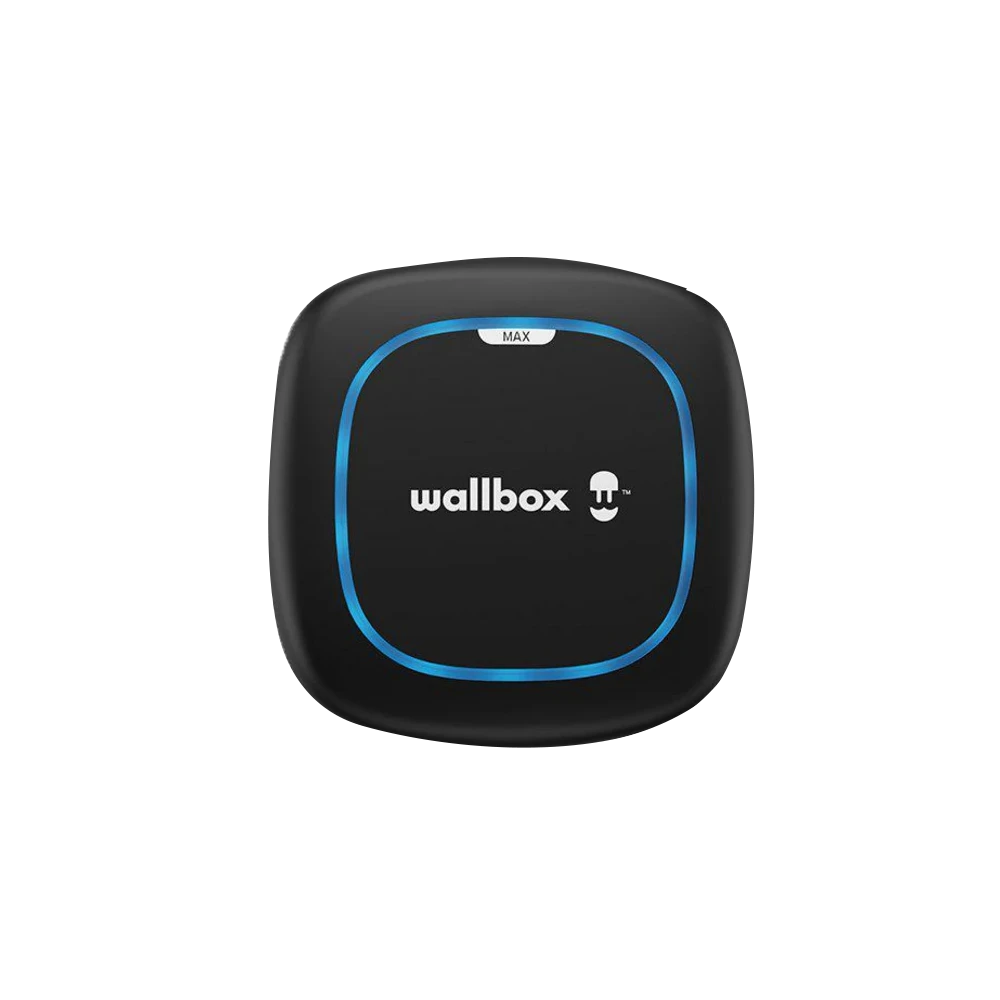 Miniatuur van Wallbox Pulsar Max laadpaal (22kW) type 2 laadkabel 5 meter - zwart (PLP4-0-2-4-9-002)