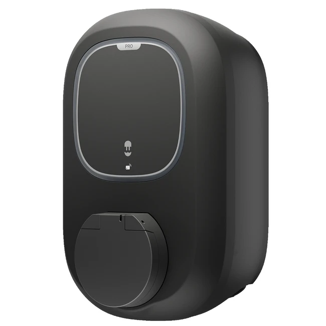 Miniatuur van Wallbox Pulsar Pro laadpaal (22kW) type 2 socket - zwart (PPR2-W-2-4-K-002)