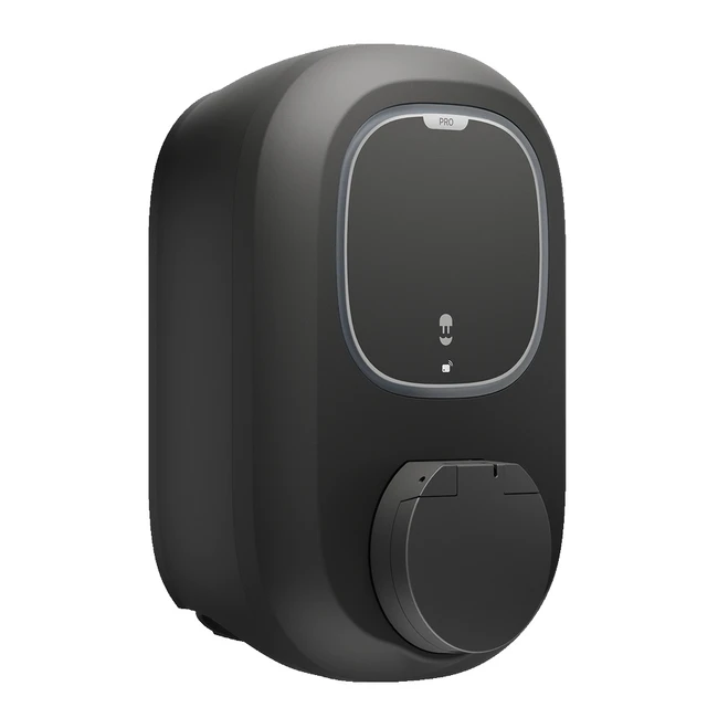Miniatuur van Wallbox Pulsar Pro laadpaal (22kW) type 2 socket - zwart (PPR2-W-2-4-K-002)