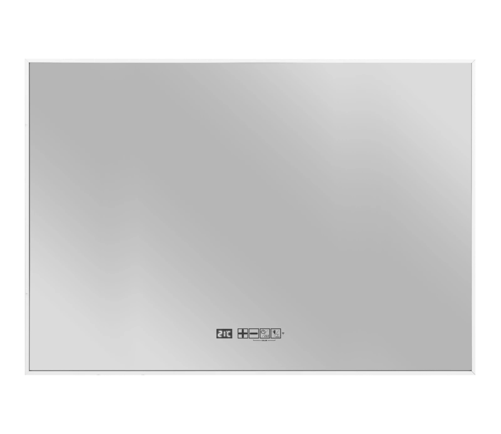 Miniatuur van Eurom badkamerspiegel met infraroodverwarming en LED 100x70cm Sani 600W Mirror LED WiFi - white (350722)