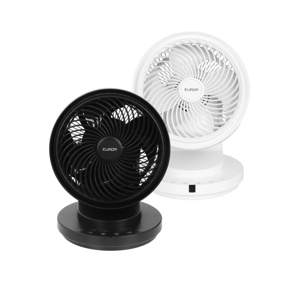 Miniatuur van Eurom tafelventilator 8 standen 26,5cm Vento 3D Silent Comfort - white (384901)