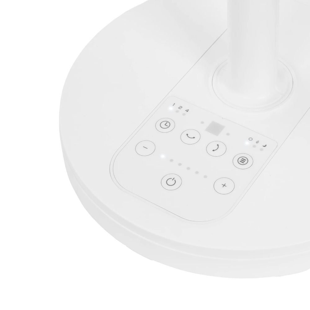 Miniatuur van Eurom staande ventilator 12 standen 35cm met afstandsbediening Vento 3DS Silent Comfort - white (384925)
