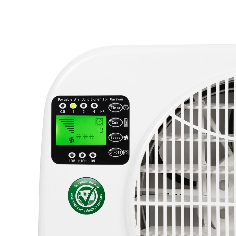 Miniatuur van Eurom AC3201E E split airco voor caravan of camper 3200BTU met timer (382570)..