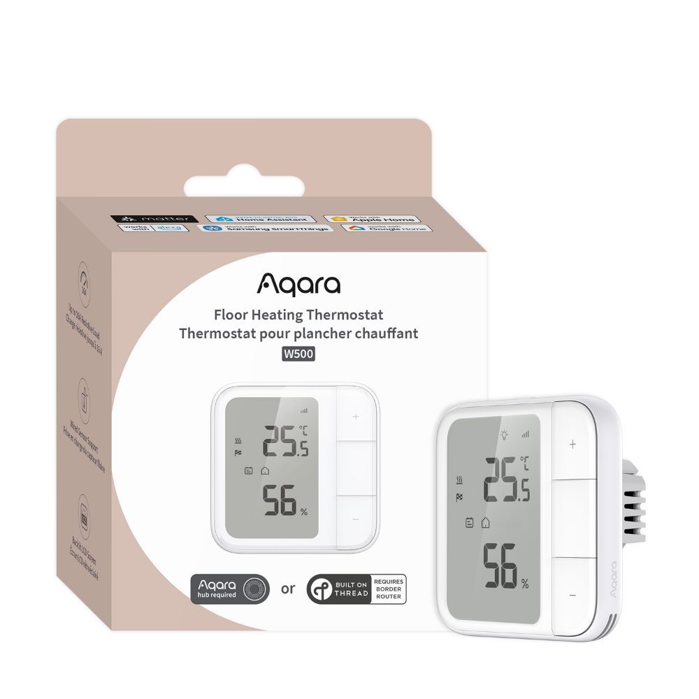 Miniatuur van Aqara thermostaat Floor Heating Thermostat W500 (UT-A01D)