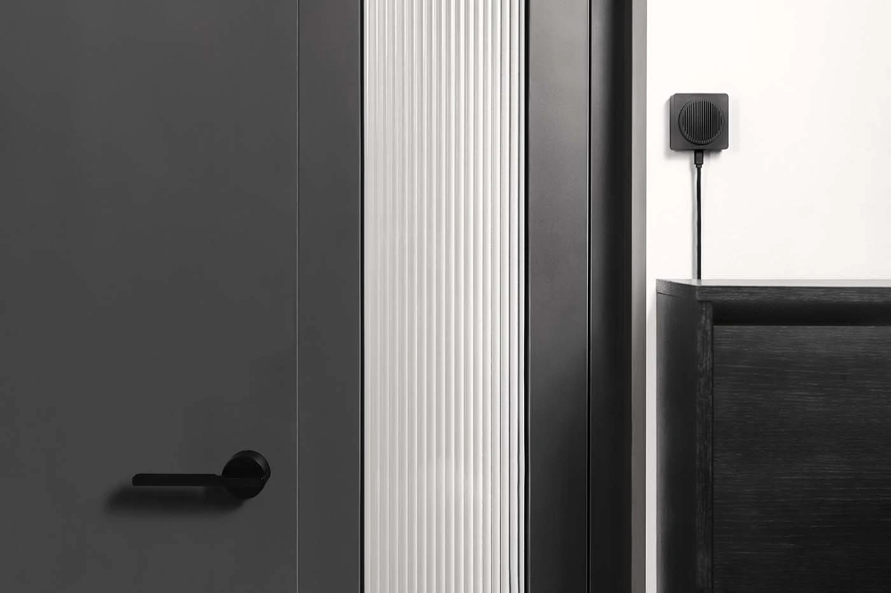 Miniatuur van Aqara slimme deurbel compleet met gong met SD-kaart optie Doorbell Camera Hub G410 Select - zwart (CH-C09D-B)