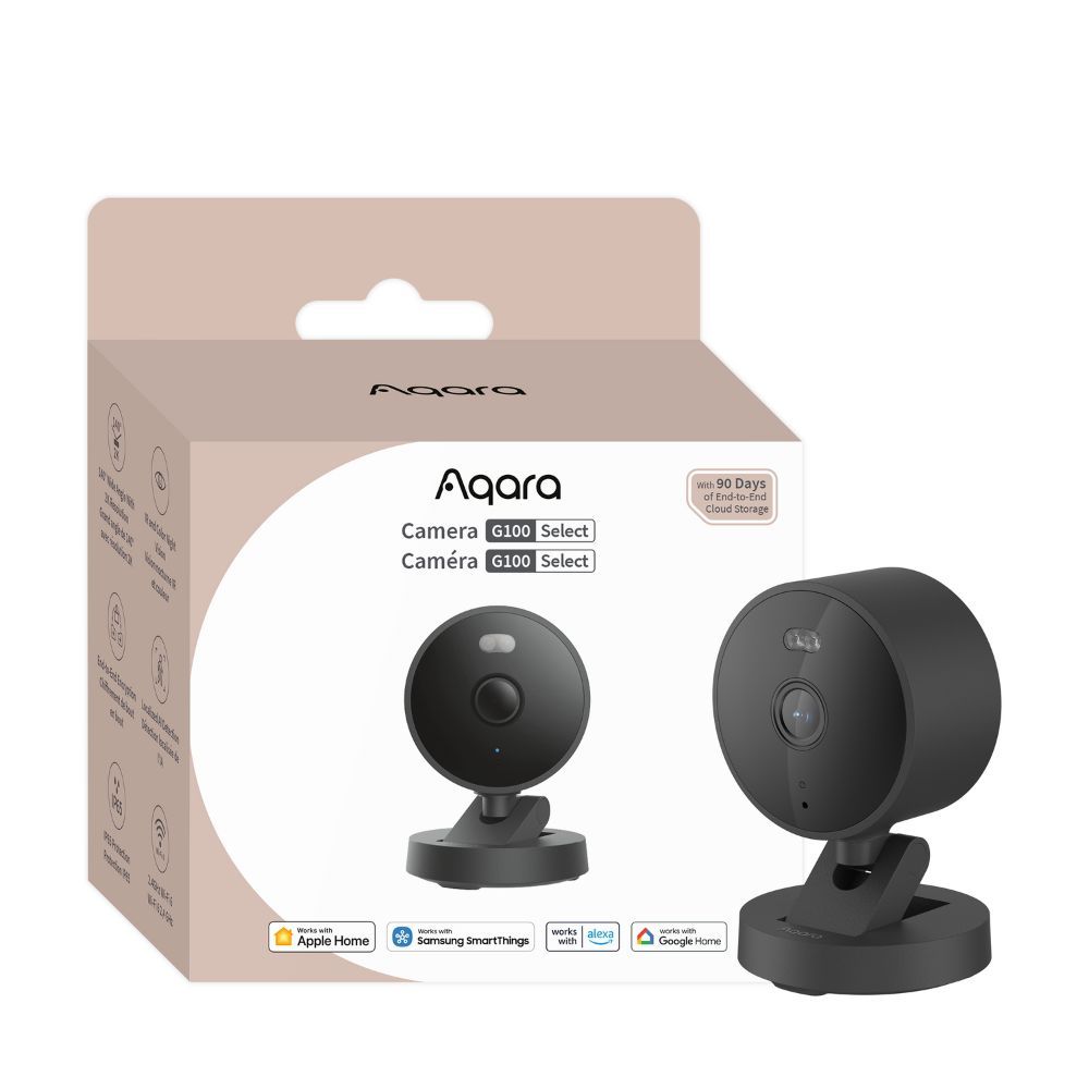 Miniatuur van Aqara slimme camera Camera G100 Select - zwart (CH-C08D-B)